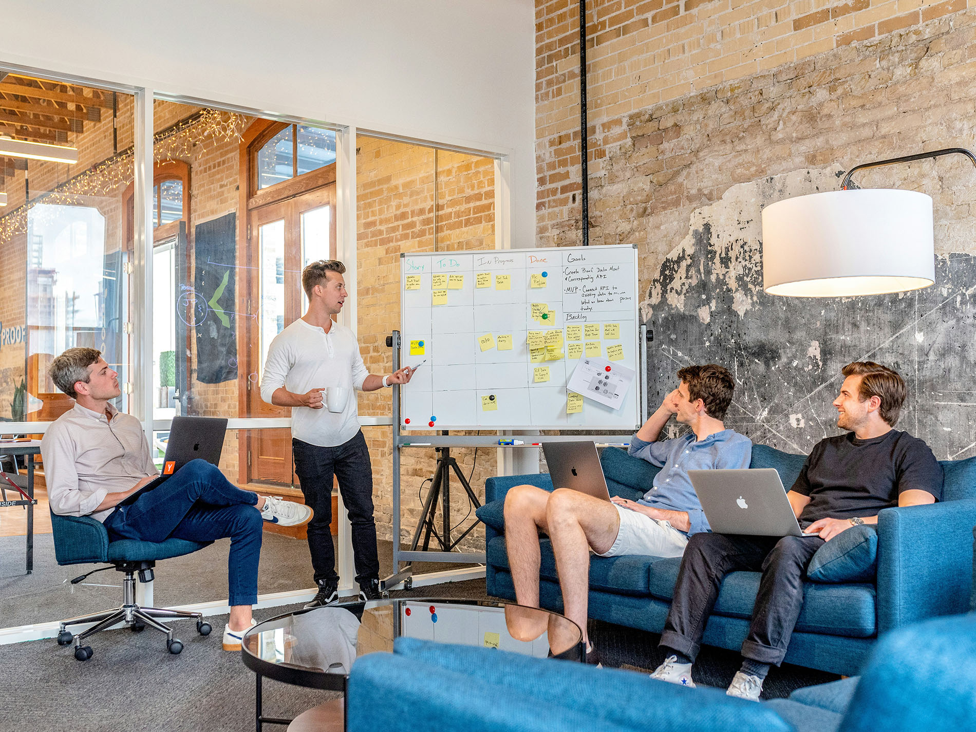 BotTellMe facilitating an AI workshop