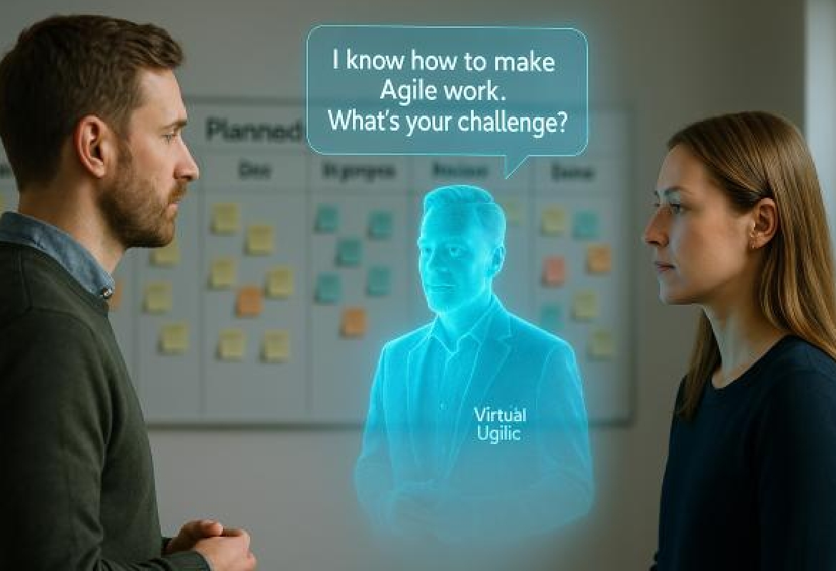 Meet the world's first specialized virtual agile consultant, Virtual Ugilic